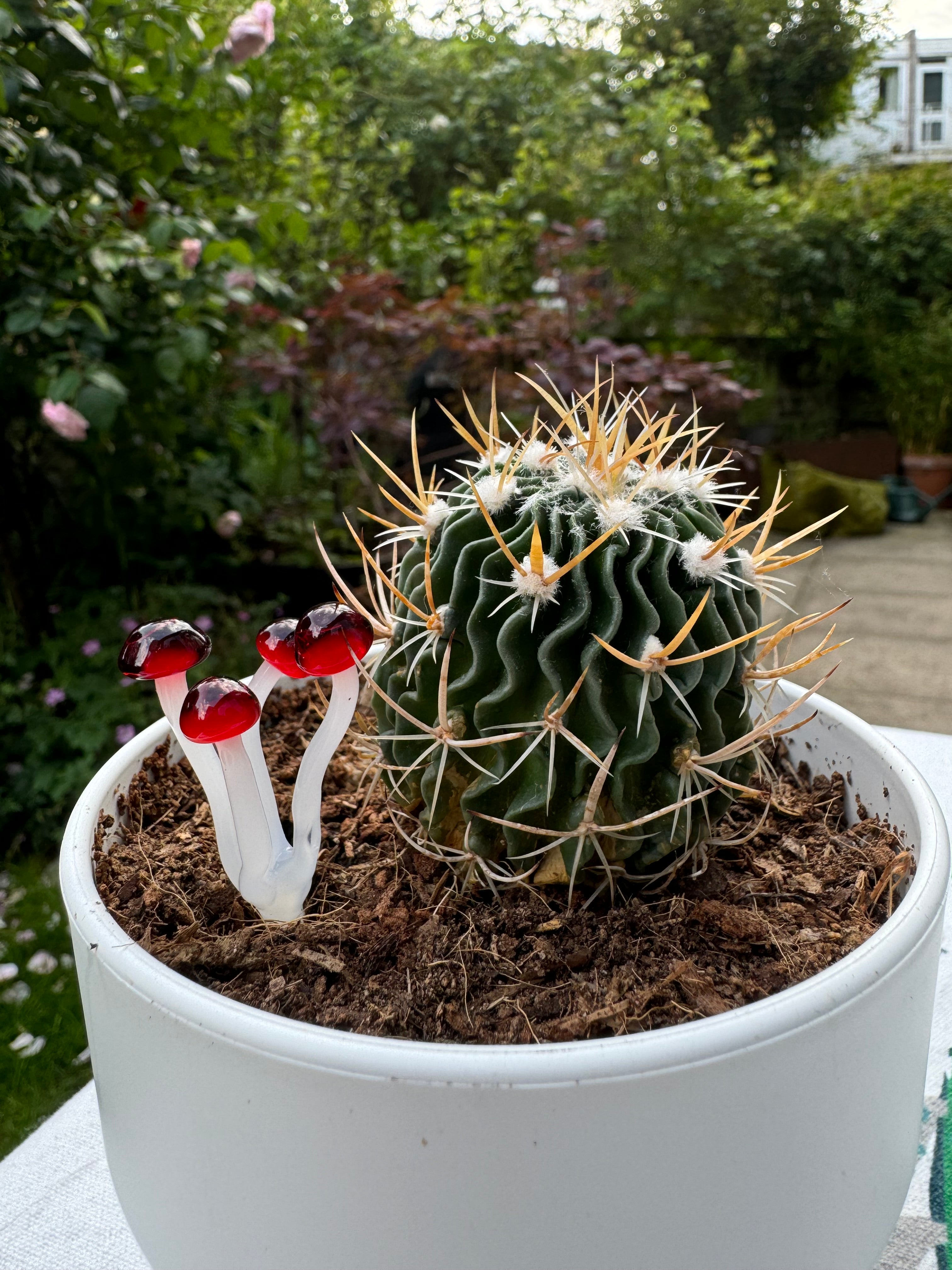 Mushroom Plant Stakes