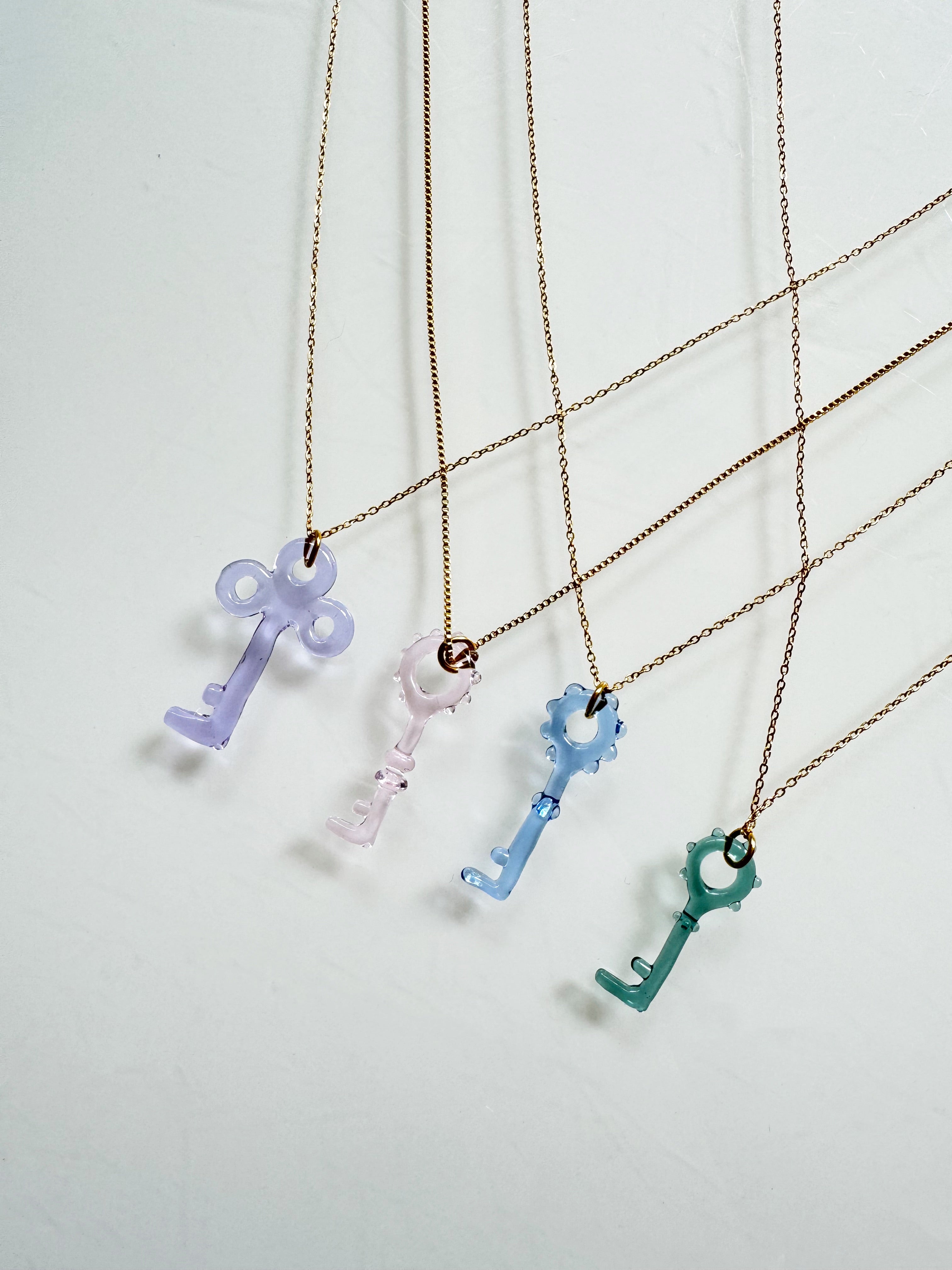 Key Charm Necklace
