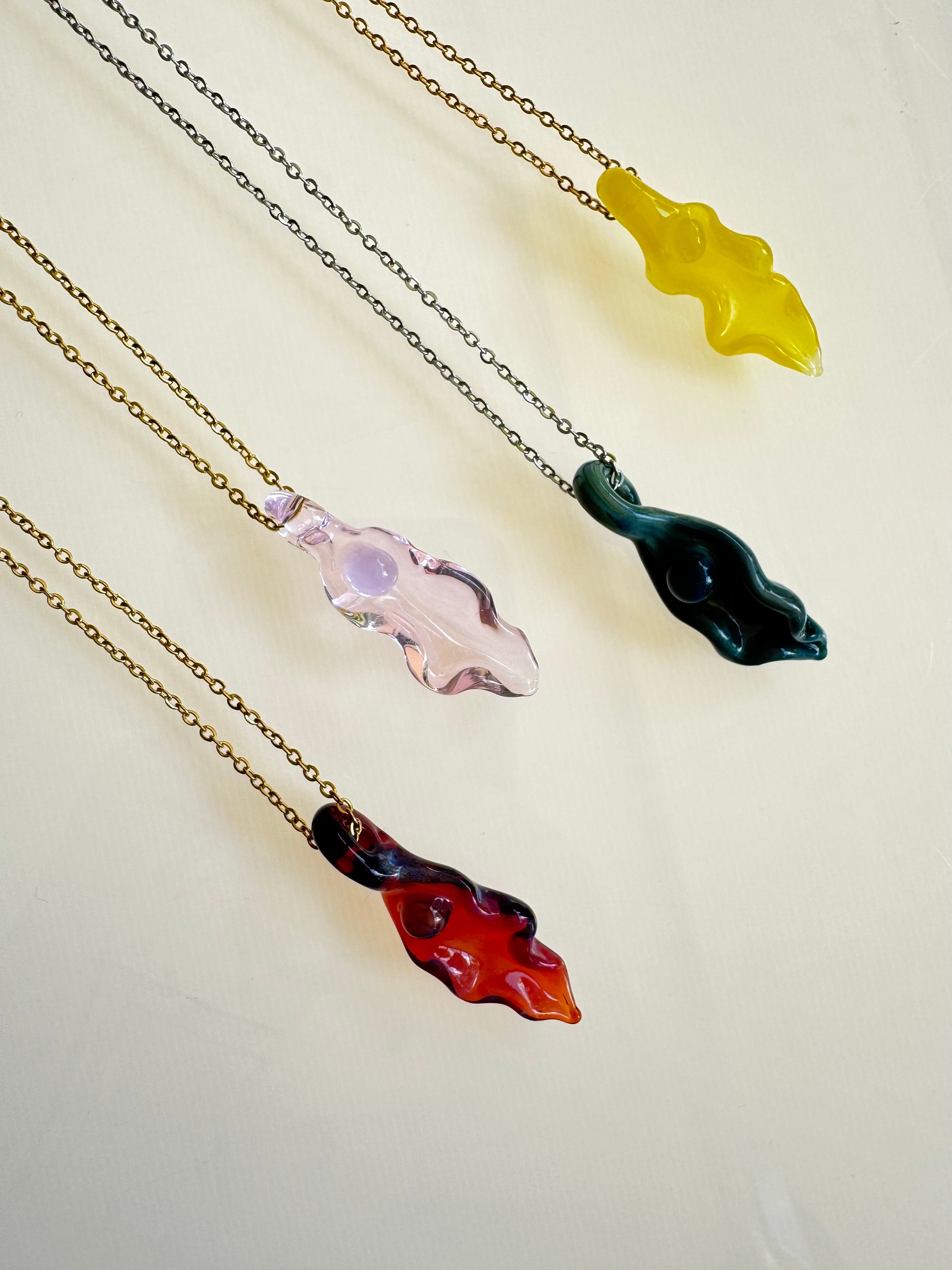 Vulva Charm Necklace