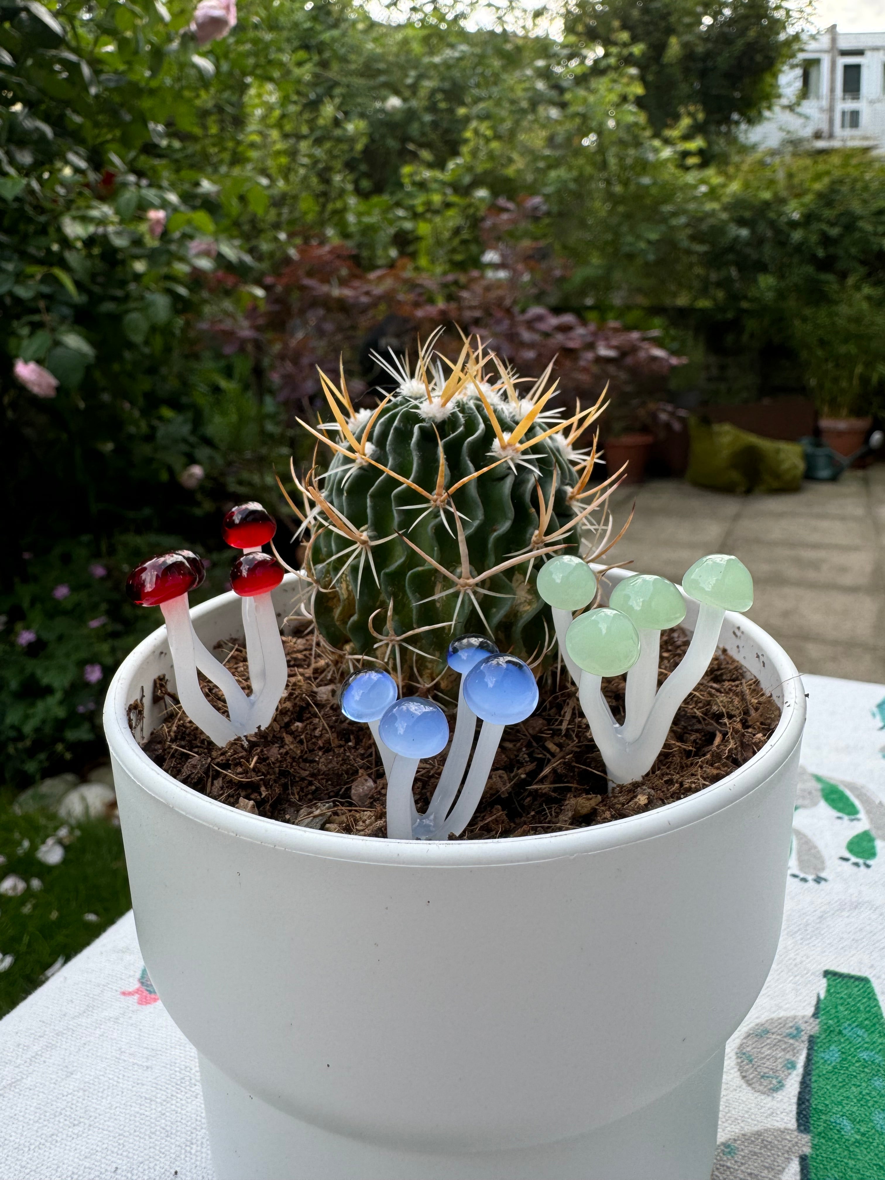 Mushroom Plant Stakes