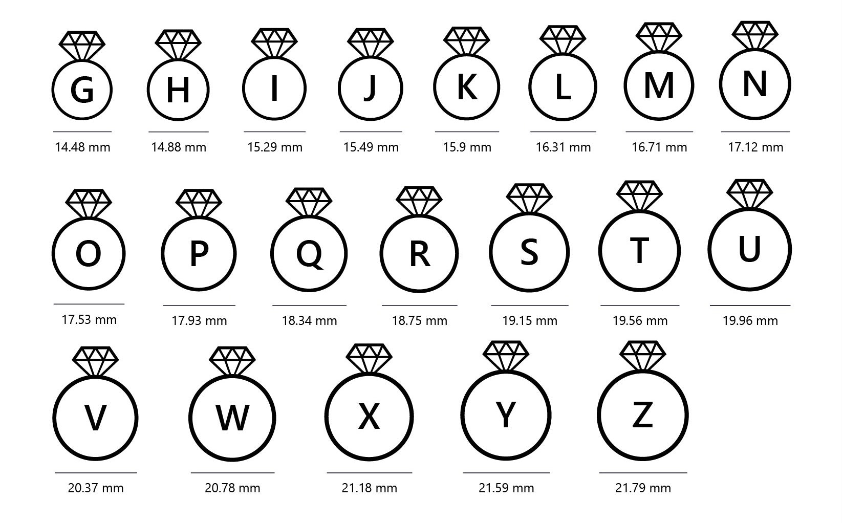 Flat Glass Rings