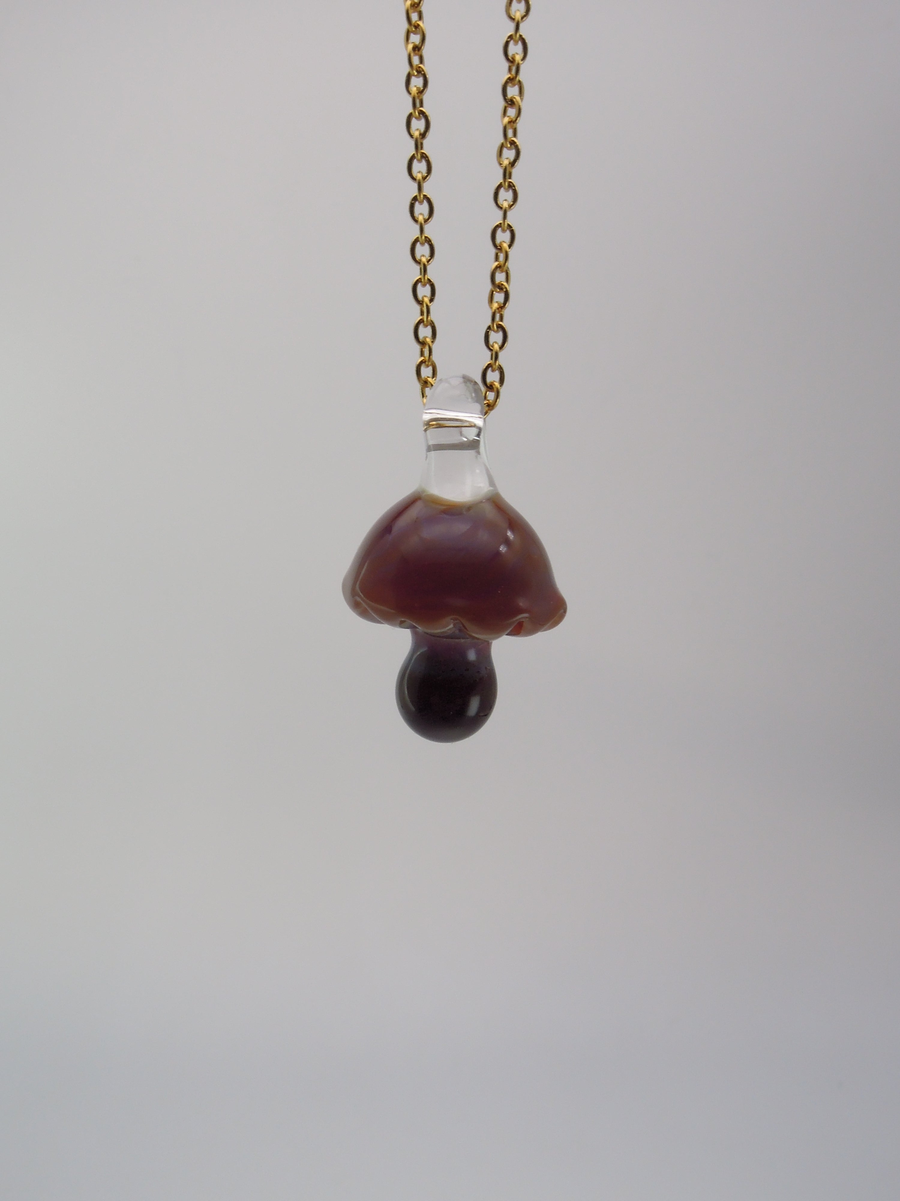 Mirage Mushroom Pendant Necklace
