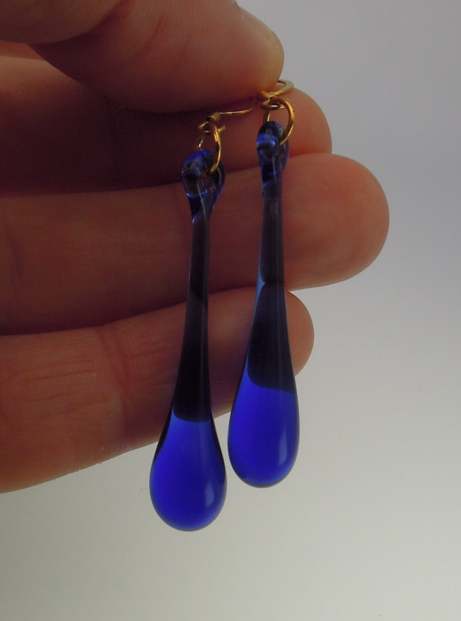 Sapphire Drop Earring