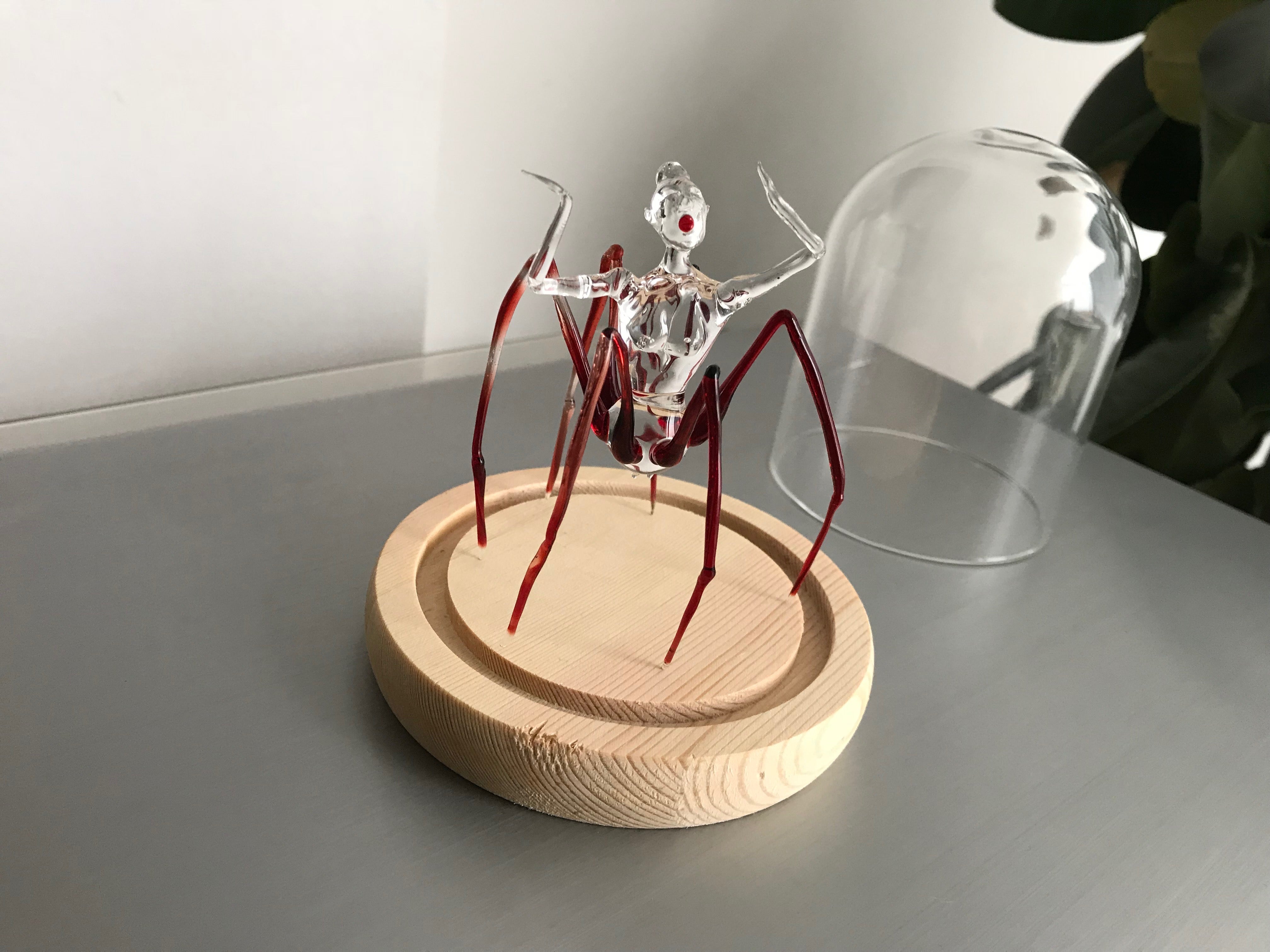 Arachne in a Glass Dome