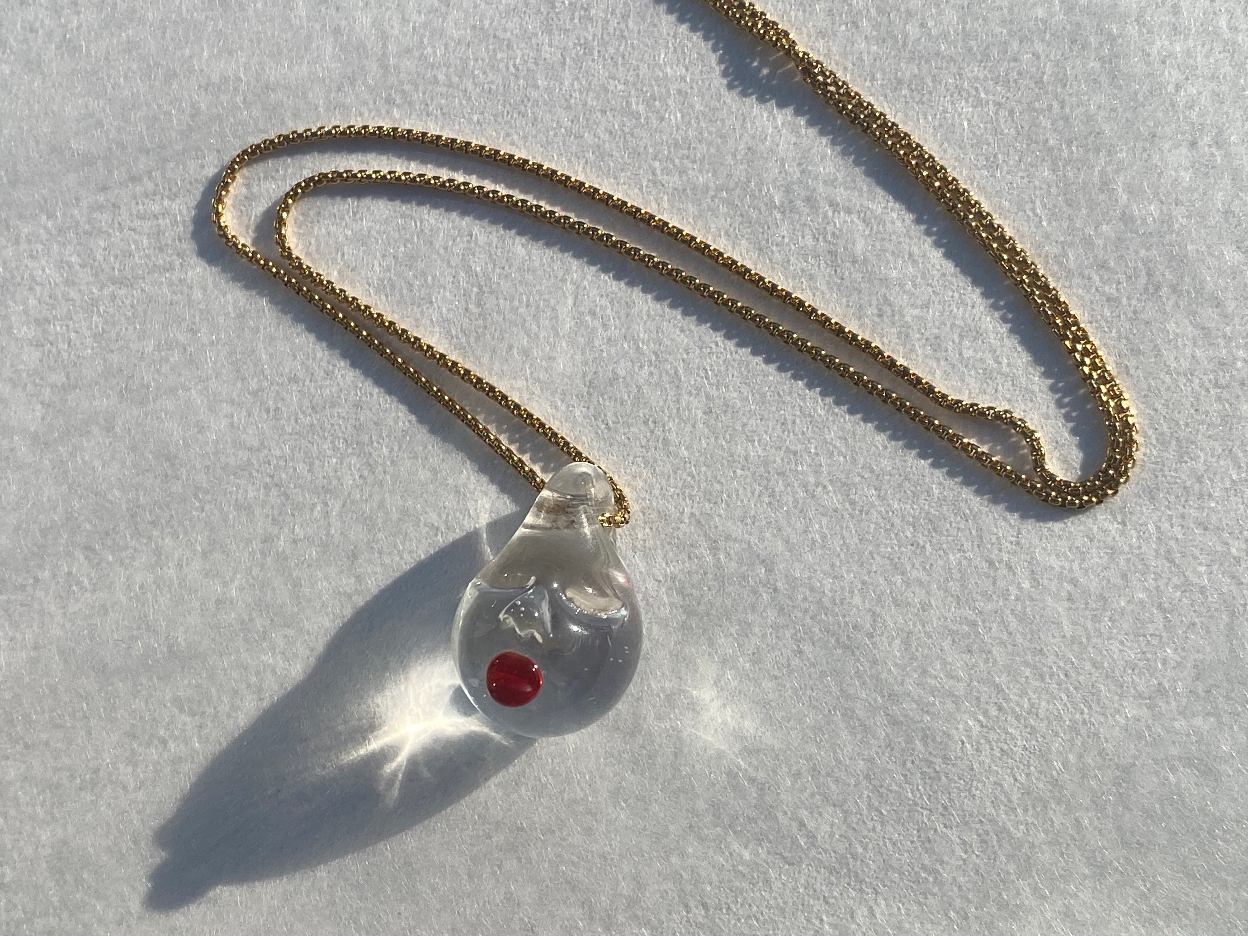 Teardrop Pendant Necklace