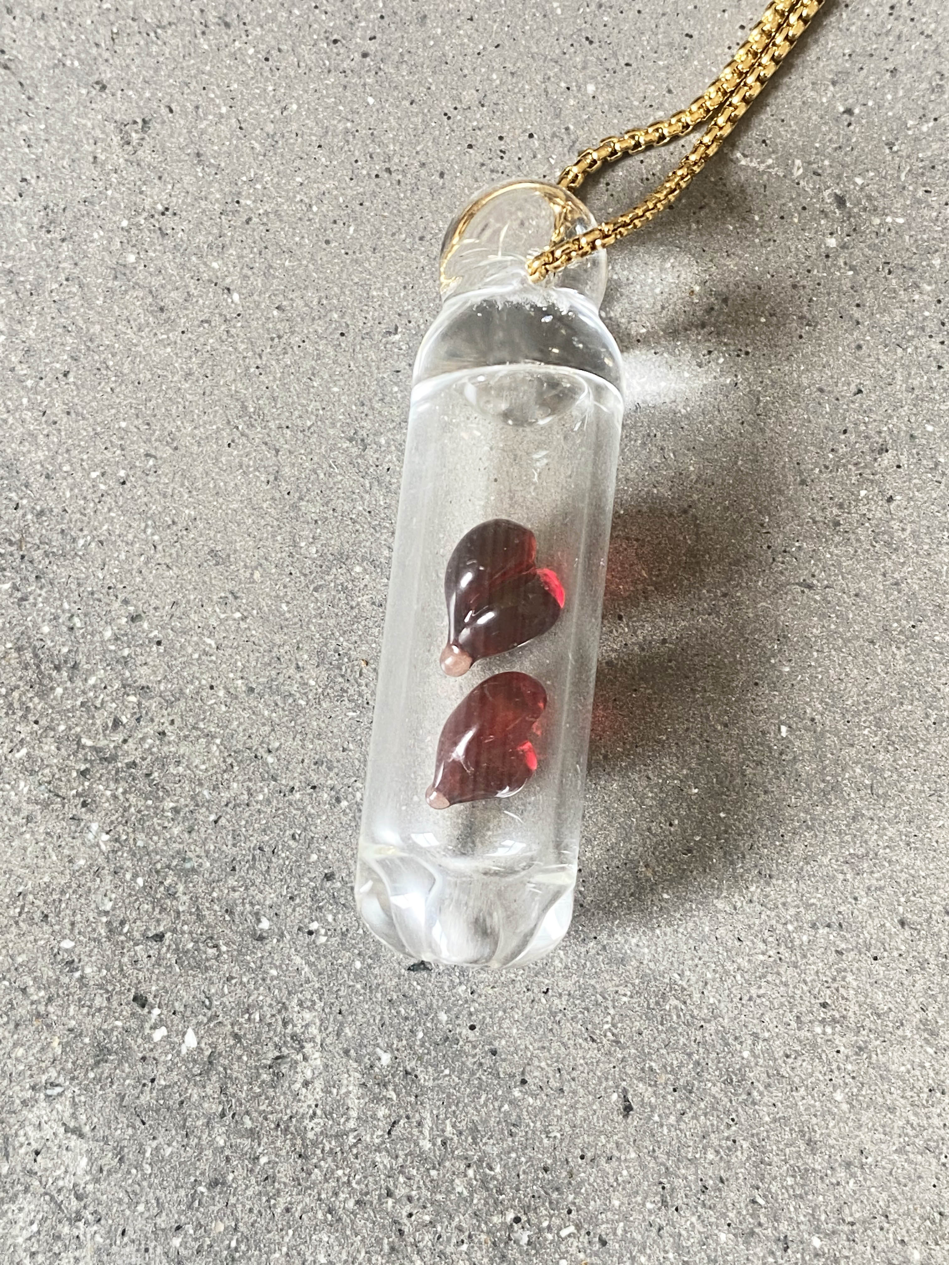 Mini Hearts Pendant Necklace