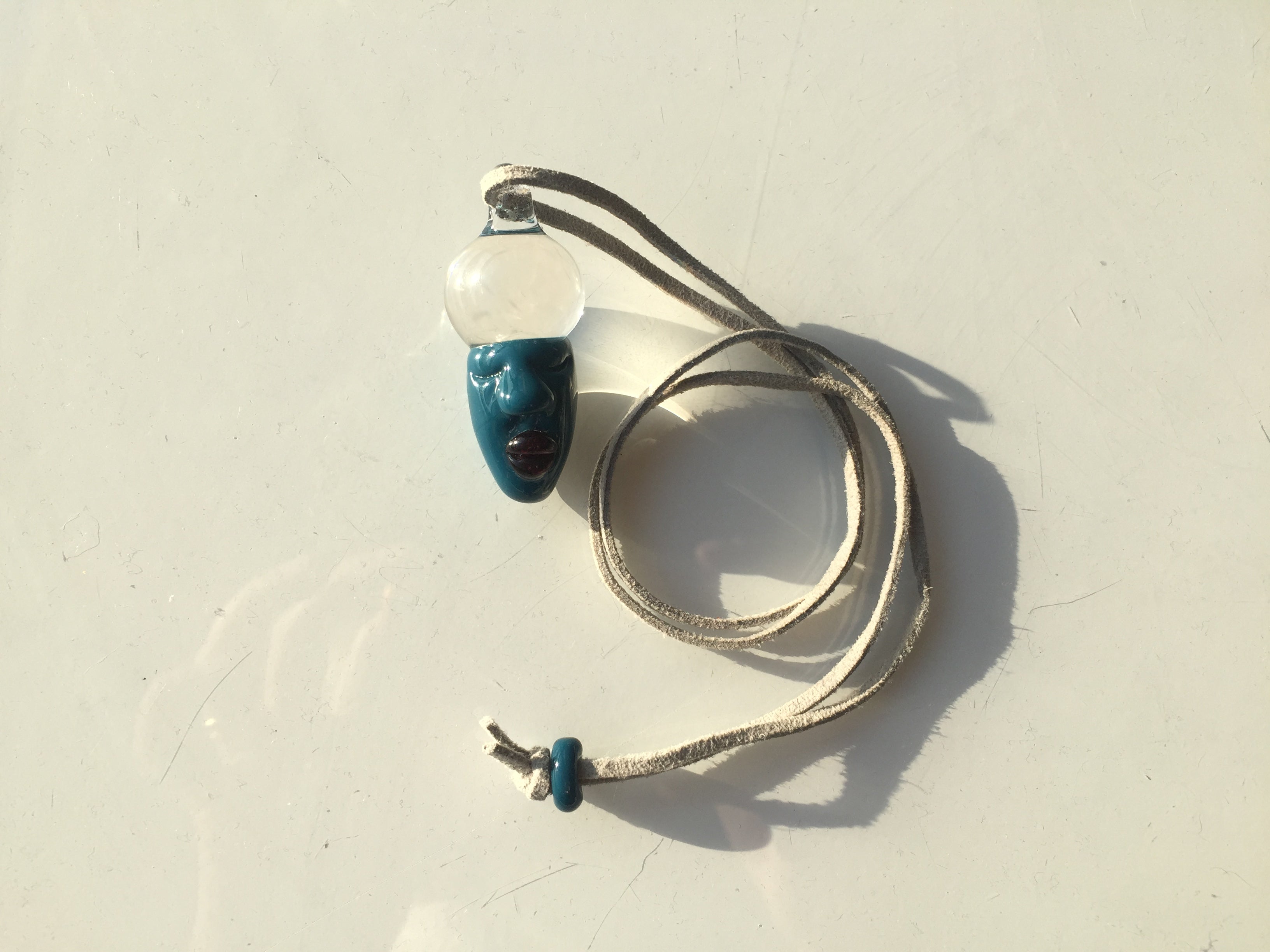 Clear Mind Blue Pendant