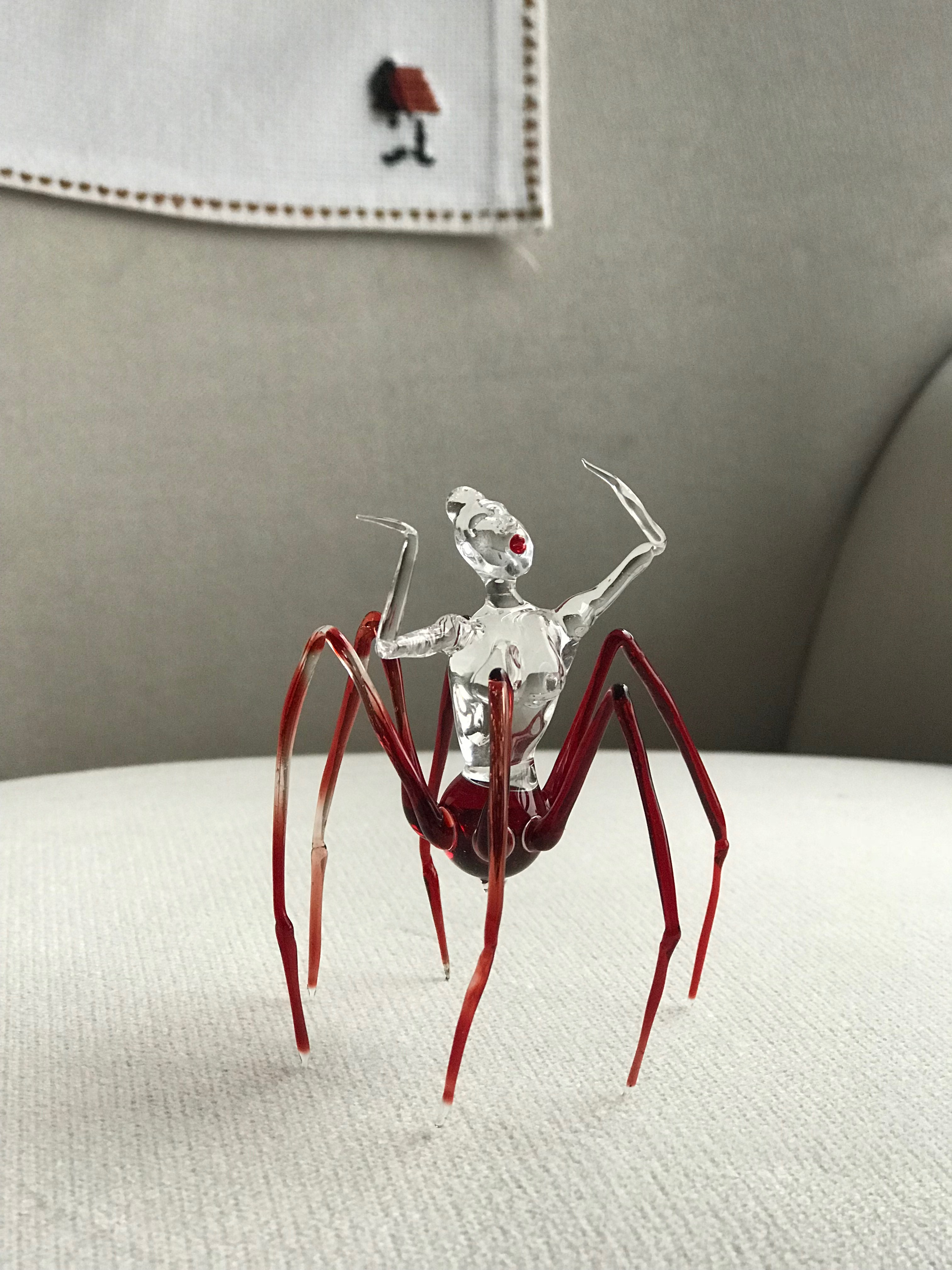 Arachne in a Glass Dome