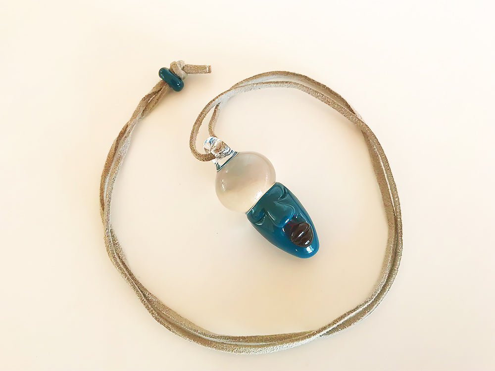 Clear Mind Blue Pendant