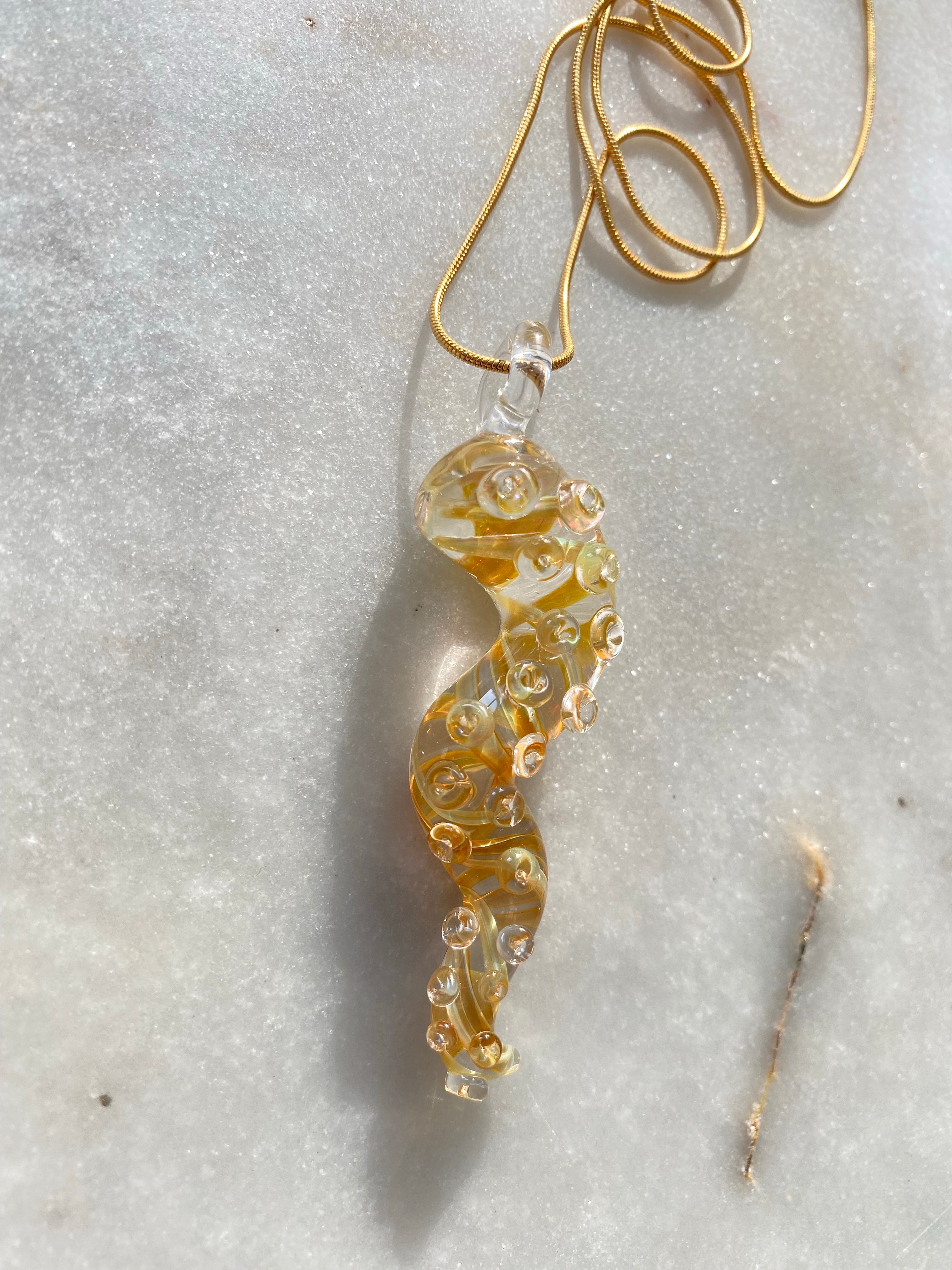 Tentacle Glass Pendant