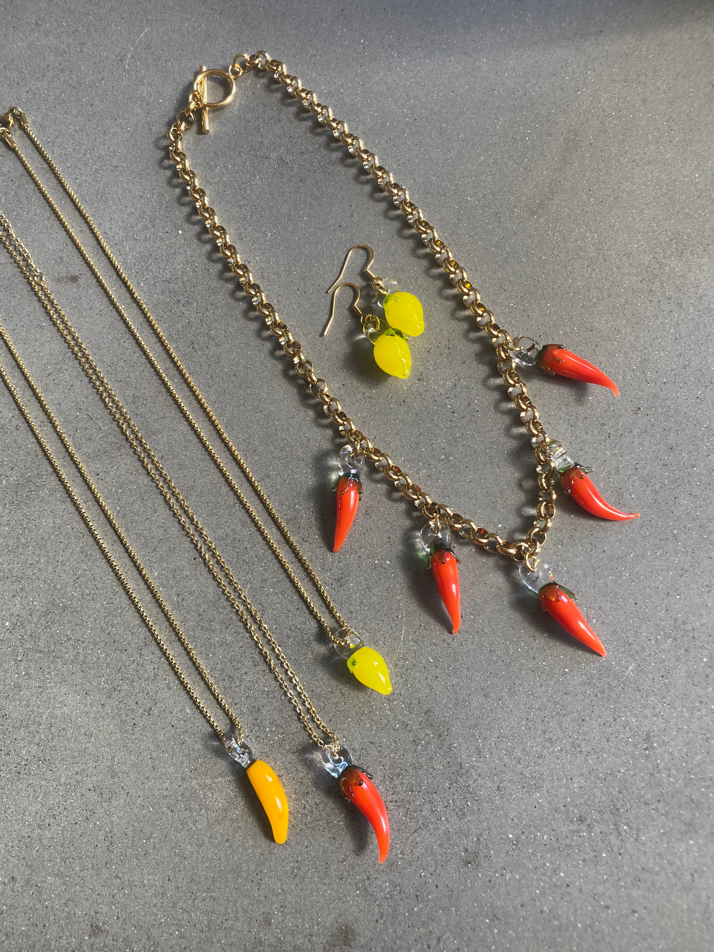 Lemon Earrings