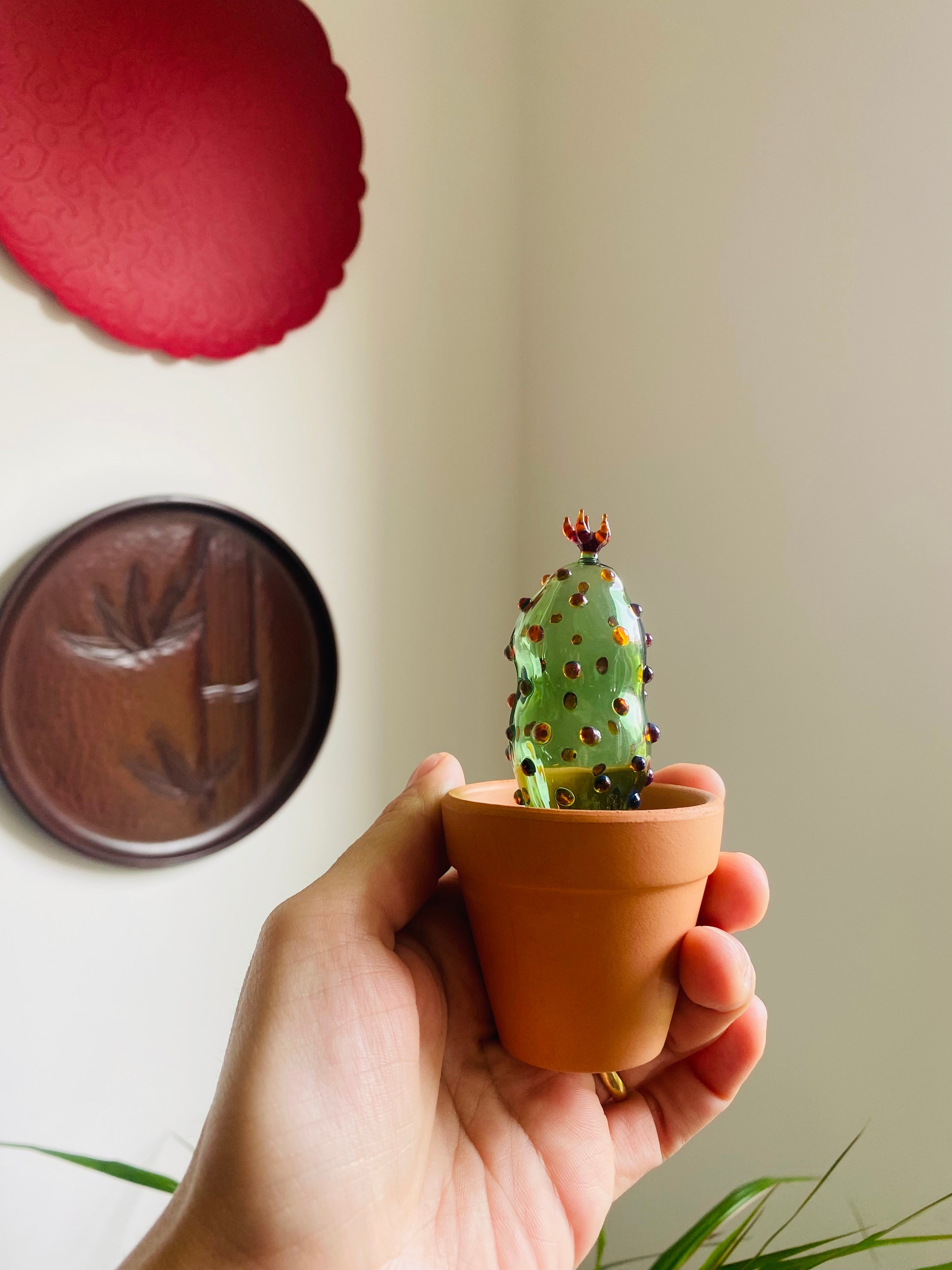 Mini Triple Glass Cactus Set-5