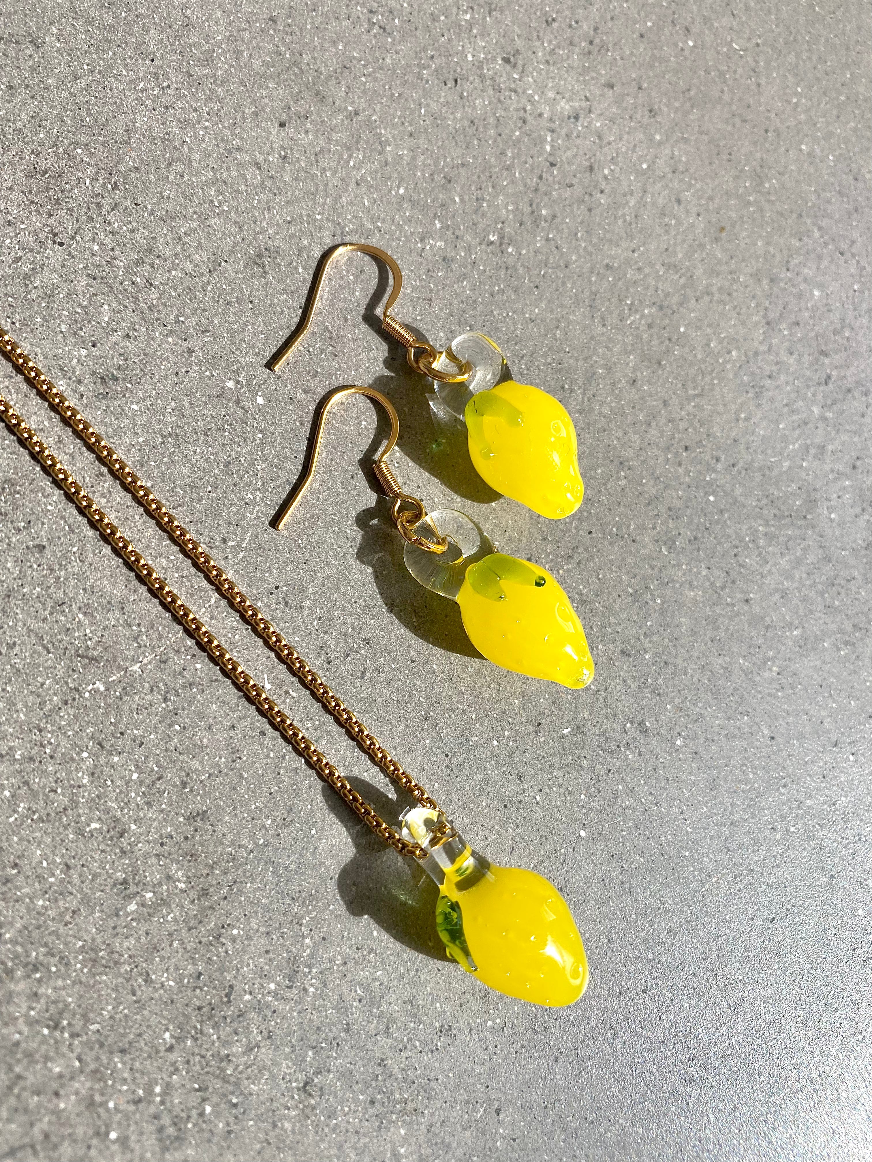 Lemon Earrings