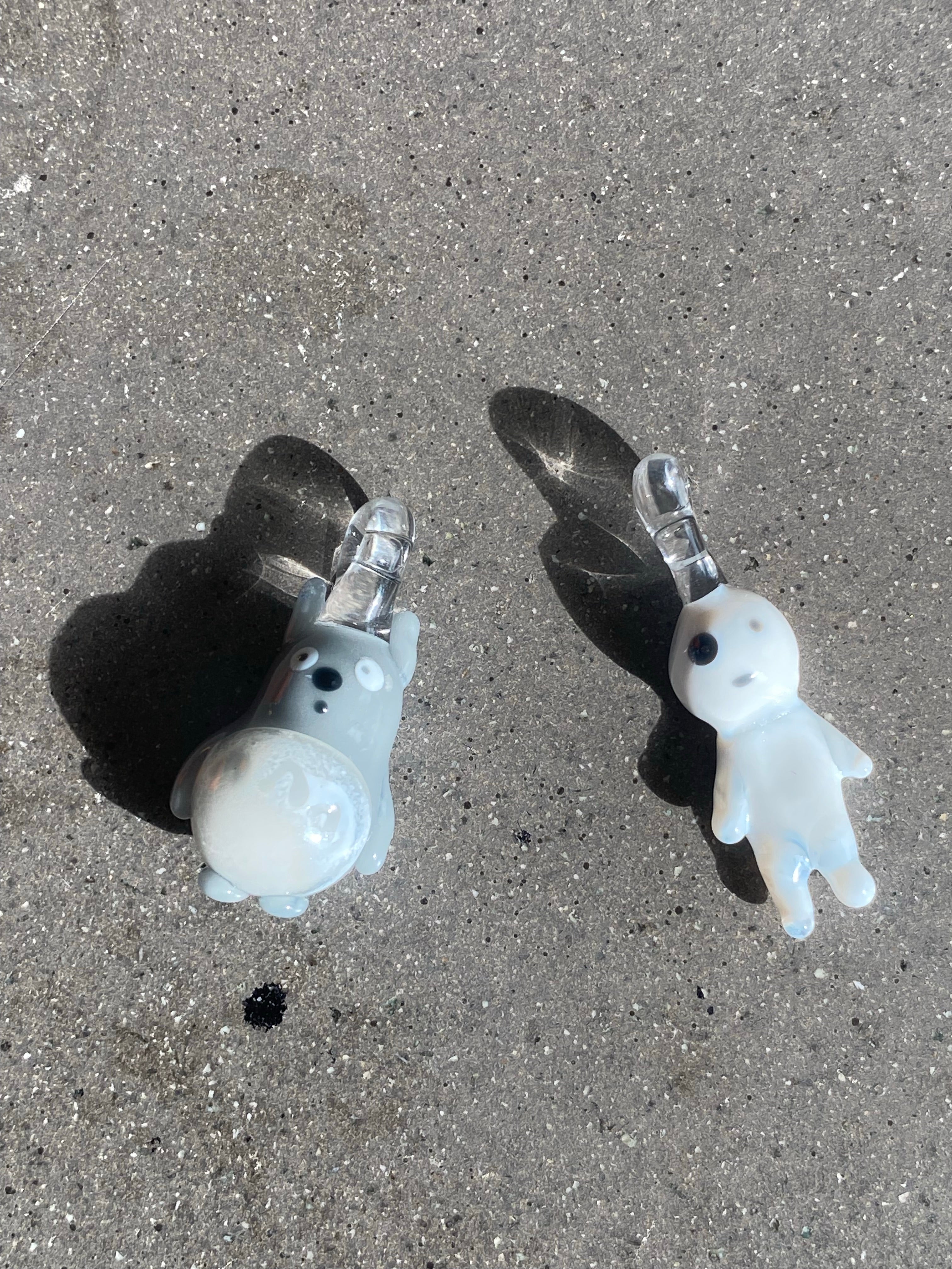 Kodama Miniature Glass Charm Necklace