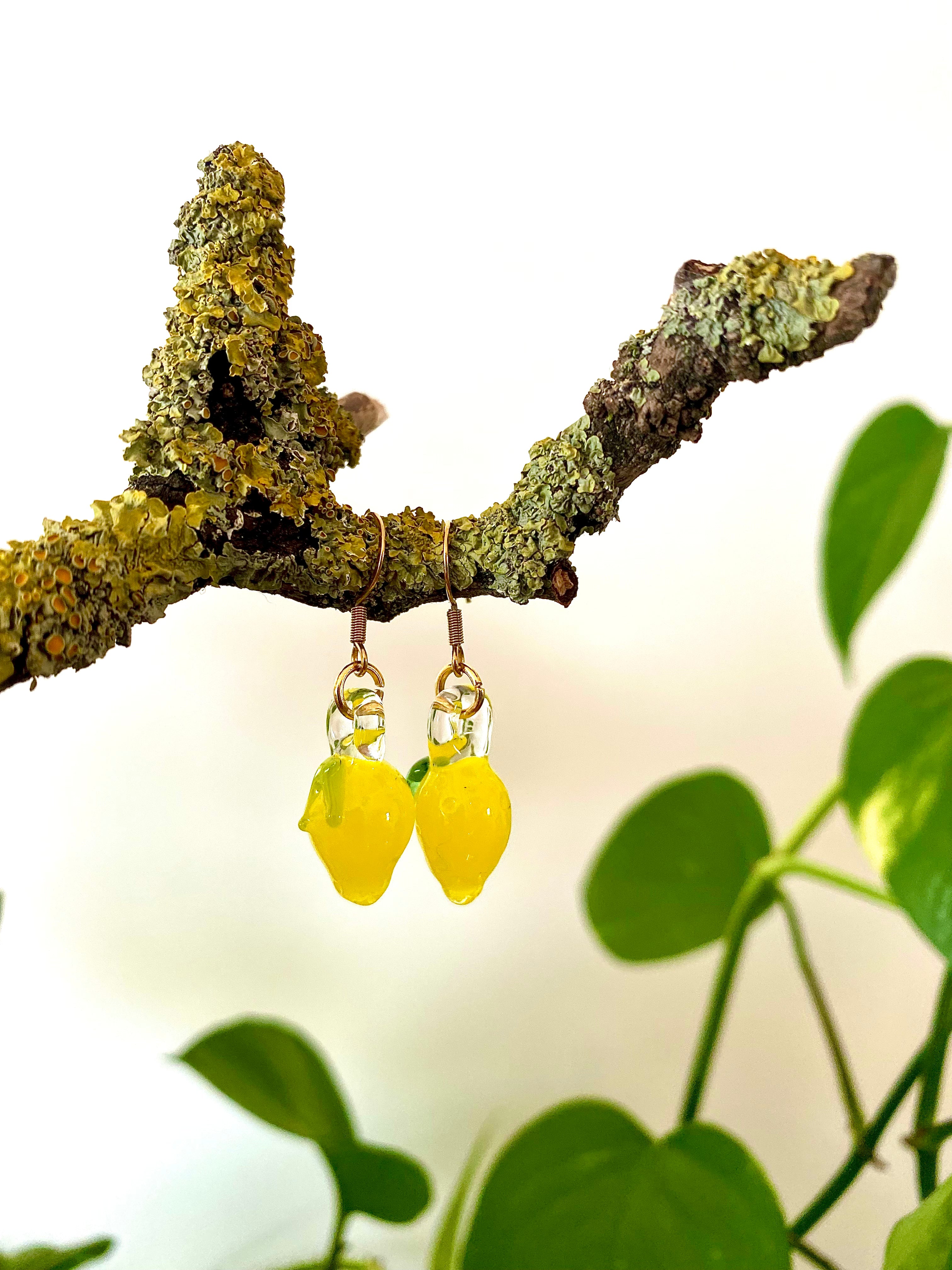 Lemon Earrings