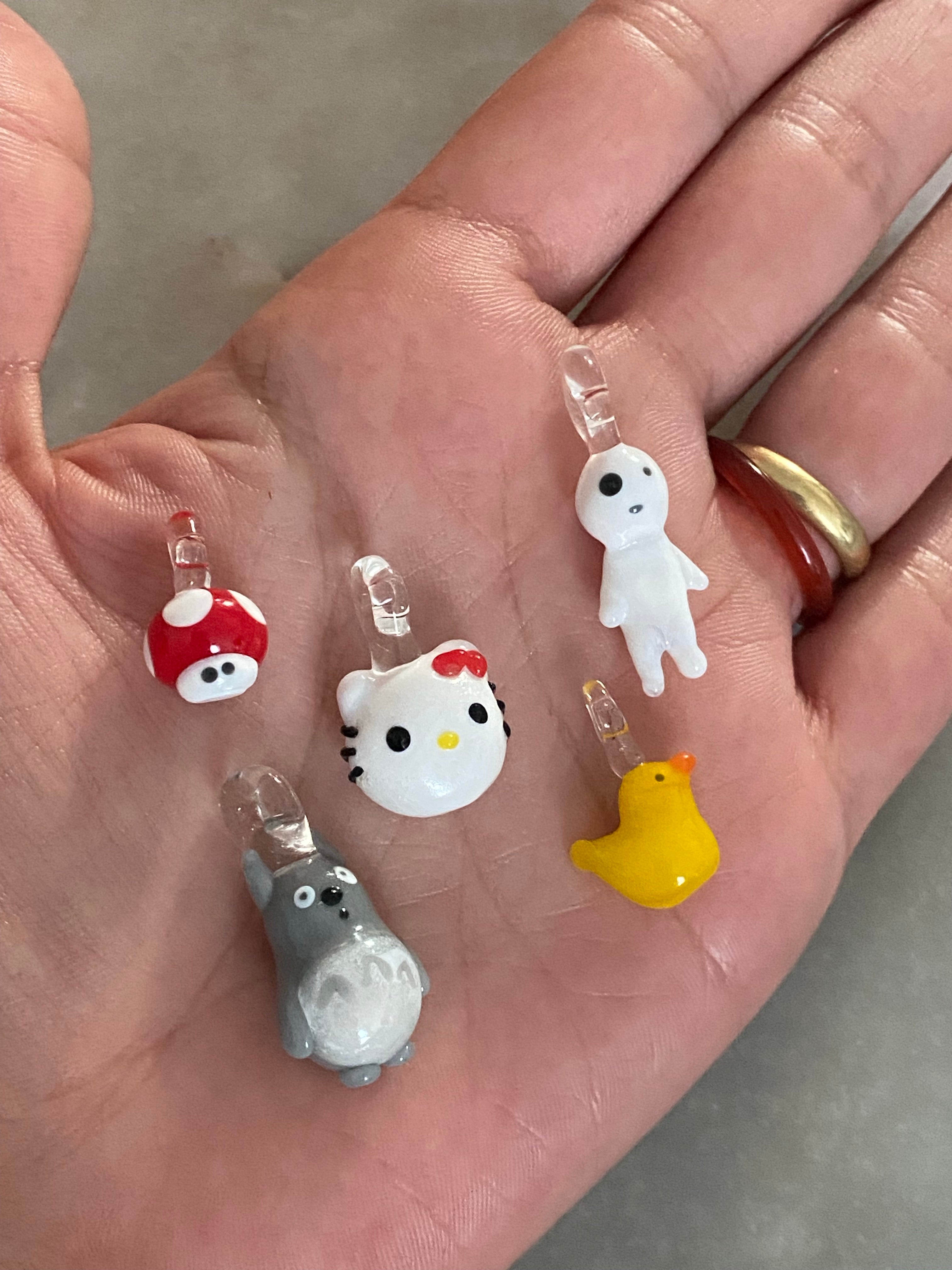 Miniature Kitty Charm Necklace