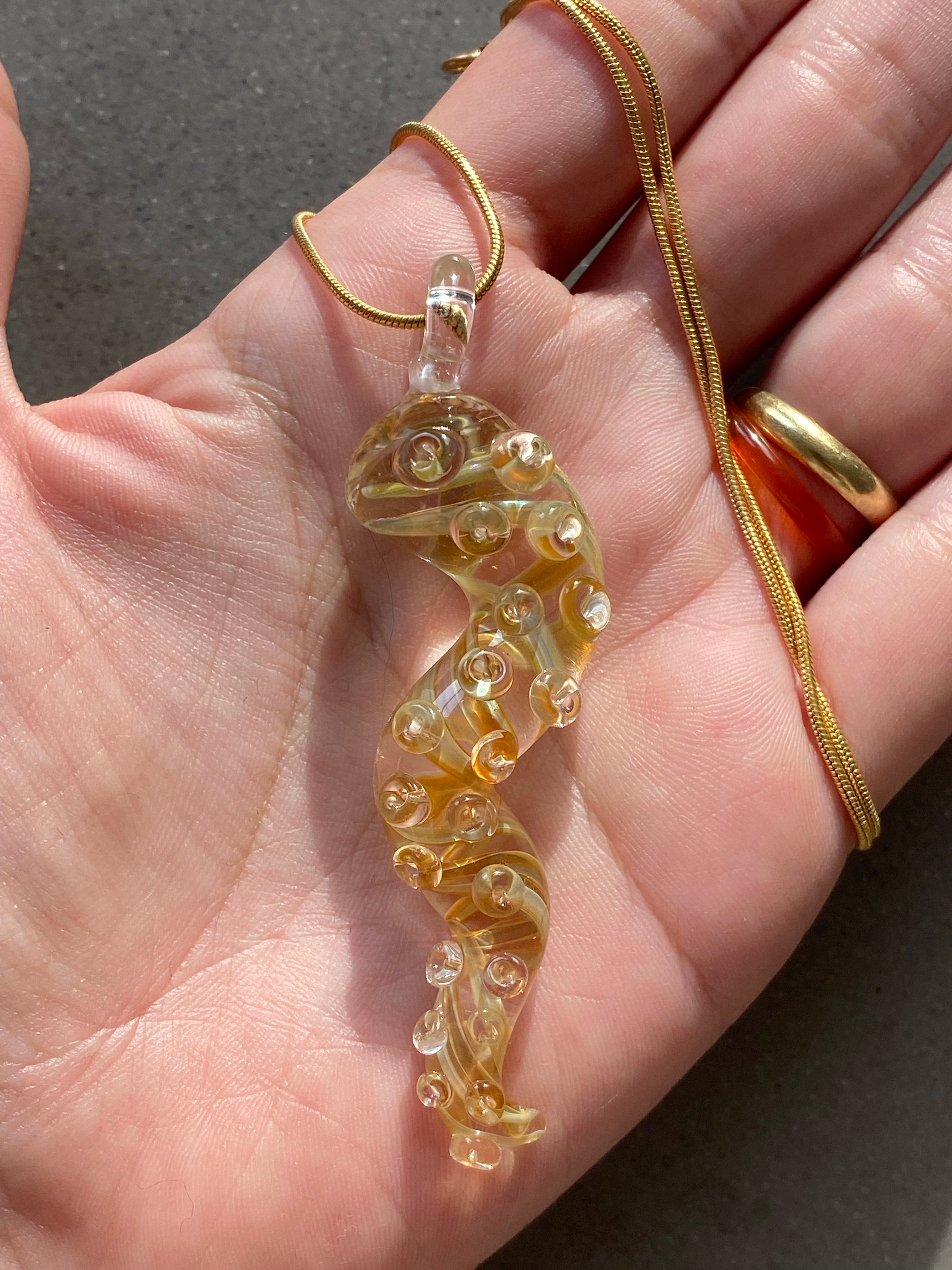 Tentacle Glass Pendant