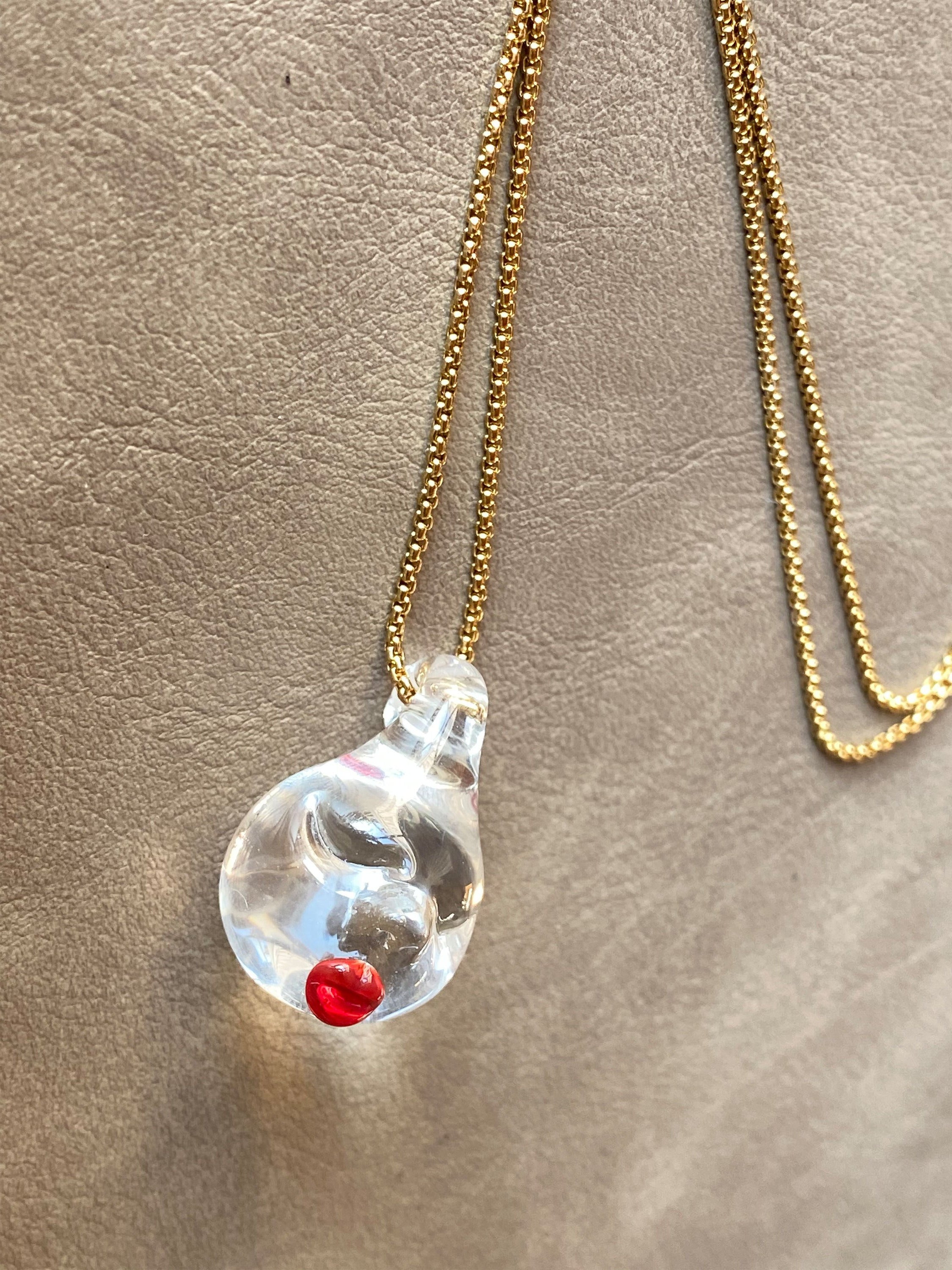 Teardrop Pendant Necklace