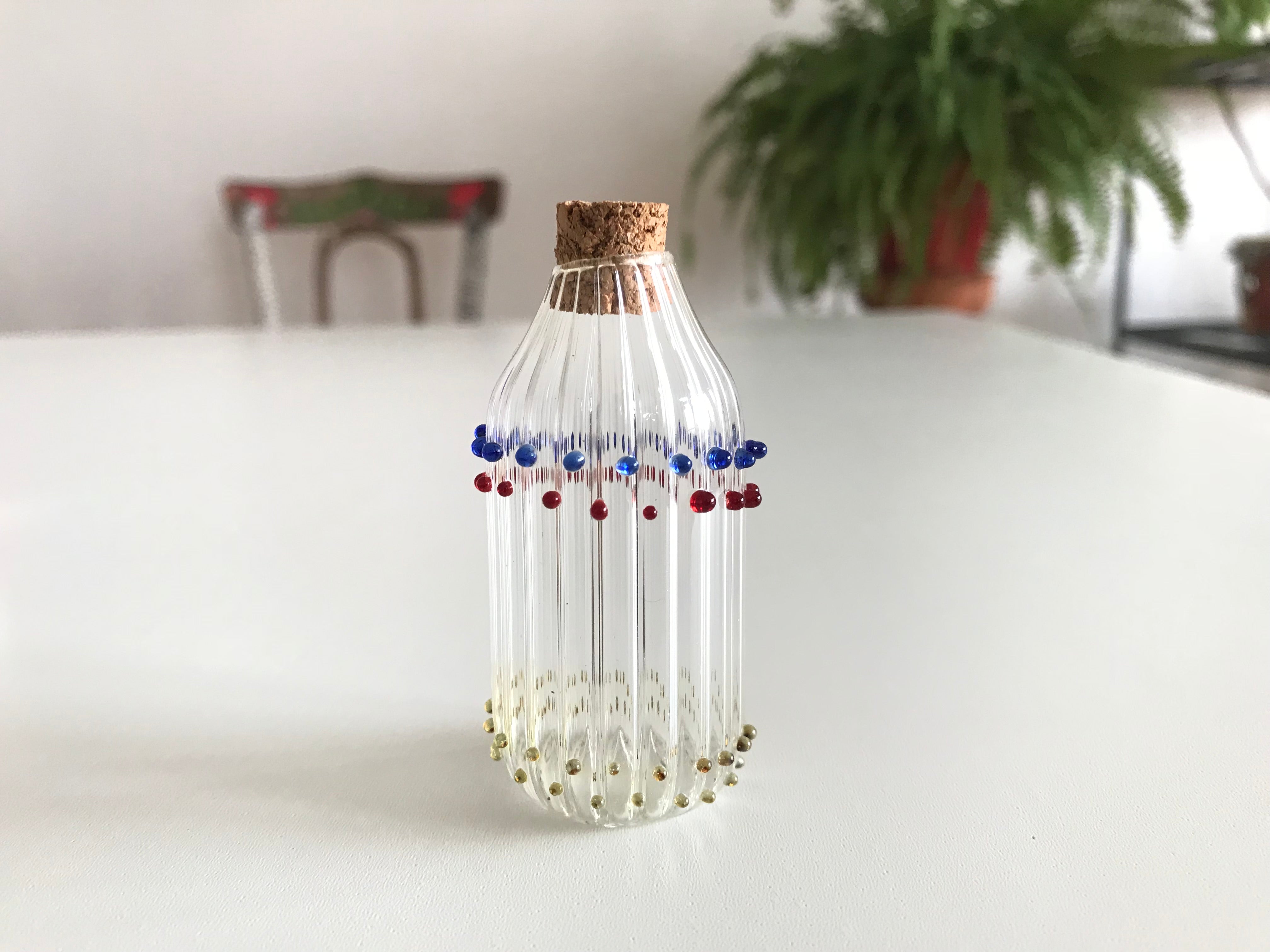Miniature Triple Bottles - Clear